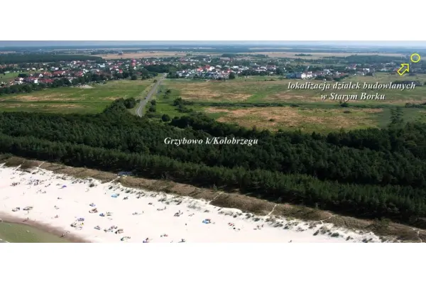 Stary Borek, Siemyśl, Działka na sprzedaż