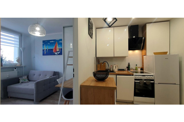 kołobrzeski, Kołobrzeg, Wylotowa, Butikowy apartament blisko morza.