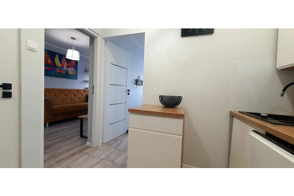 kołobrzeski, Kołobrzeg, Wylotowa, Butikowy apartament blisko morza.