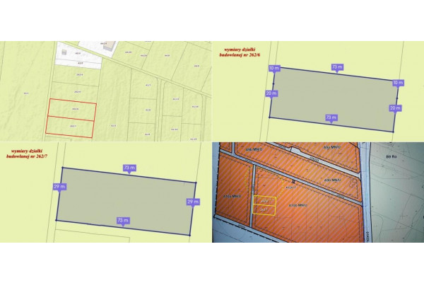 kołobrzeski, Siemyśl, Stary Borek, Spacerowa, Dwie działki Budowlane 3km do morza.
