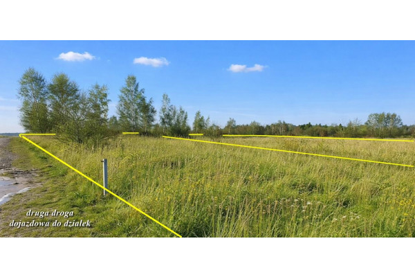 kołobrzeski, Siemyśl, Stary Borek, Spacerowa, Dwie działki Budowlane 3km do morza.